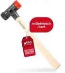 Wiha Schonhammer Safety Mittelweich Und Hart (26611) I Gummihammer Mit Hochwertigem