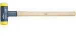 Wiha Schonhammer R&uuml;ckschlagfrei Mit hickory-holzstiel, Rund-schlagkopf 45, 380 Mm