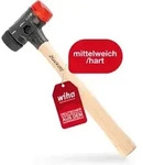 Wiha Schonhammer Safety Mittelweich/hart Rund-schlagkopf 40 I 325mm Perfekt F&uuml;r