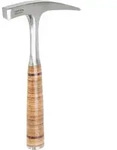 Ganzstahl Geologenhammer 500g Mit Spitze Und Ledergriff Nr. 761 - Picard