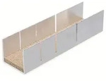 Aluminium-gehrungslade 245 X 65 X 55 Mm