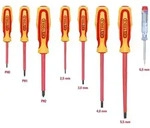 Ks Tools Ergotorque Vde Schraubendreher-satz, Ph+schlitz, 8-tlg - 117.0550