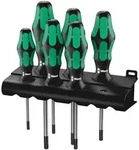 Schraubendreher-satz Torx 6tlg. M.bohrung - Wera
