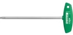 Stiftschl&uuml;ssel Mit Quergriff Torx&reg; Mattverchromt T9 (01328) - Wiha
