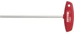 Stiftschl&uuml;ssel Mit Quergriff Sechskant Glanzvernickelt 4,0 Mm (00912) - Wiha