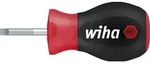 Wiha - Schraubendreher Softfinish&reg; Schlitz Mit Kurzer Rundklinge, Stubby 5,5...