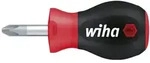Wiha - Schraubendreher Softfinish&reg; Phillips Mit Kurzer Rundklinge, Stubby Ph1...
