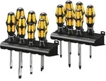 Wera - Big Pack 900 Schraubendrehersatz Kraftform Schraubmei&szlig;el + Rack, 13-teilig