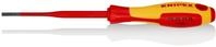 Knipex - 98 20 35 Sl Schraubendreher (slim) F&uuml;r Schlitzschrauben Isolierender