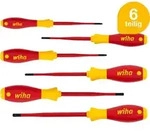 Schraubendreherset Softfinish Slimfix (41245), 6 Teilig, Schraubenziehersatz Vde