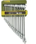 Industrial 23821 Ring-maulschl&uuml;ssel-satz 15teilig Schl&uuml;sselweite (metrisch) 6 - 21