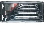 Ks Tools 5034364 503.4364 Doppel-ringratschenschl&uuml;ssel-satz Schl&uuml;sselweite