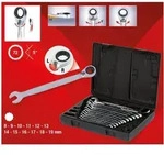 Ks Tools Gearplus Ratschenringmaulschl&uuml;ssel-satz, Umschaltbar,12-tlg