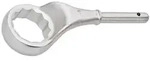 Zugringschl&uuml;ssel 2 A 34 Sw 34mm L.235mm Gekr.