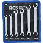 Bgs Technic - Offener Doppel-ringschl&uuml;ssel-satz Sw 8 X 9 - 18 X 19 Mm 6-tlg.