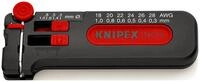 Knipex - 12 80 100 Sb Drahtabisolierer Geeignet F&uuml;r Cu-leiter 0.3 Bis 1 Mm