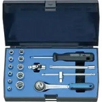 Steckschl&uuml;sselsatz 20 Emu-3 16-teilig 1/4 &prime;&prime; Schl&uuml;sselweiten 4-13 Mm...