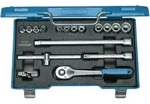 Steckschl&uuml;sselsatz 30 Gmu-3 17-teilig 3/8 &prime;&prime; Schl&uuml;sselweiten 6-19 Mm Anzahl