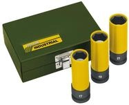 Proxxon - Impact Steckschl&uuml;sselsatz 1/2', 85mm Lang (3-teilig - 17, 19, 21 Mm) -