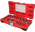 Ks Tools 3/8+1/2 Tripleplus Durchgangs-steckschl&uuml;ssel-satz, 17-tlg