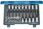 Steckschl&uuml;sselsatz 19 Tx 20 34-tlg.1/4+1/2 Zoll T8-t60/e4-e24