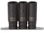 Ks Tools 1/2 Sechskant-kraft-stecknuss-satz, Lang, 3-tlg