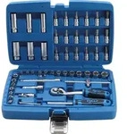 Steckschl&uuml;ssel-satz Antrieb 6,3 Mm (1/4') 53-tlg.