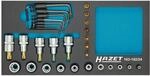 Steckschl&uuml;sseleinsatz Satz Torx, Vierkant Hohl 12,5 Mm (1/2), Vierkant Hohl 6,3 Mm