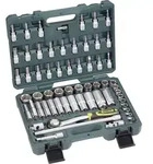 Br&uuml;der Mannesmann Steckschl&uuml;sselsatz Metrisch 3/8" (10 Mm) 61teilig M 2045-sl
