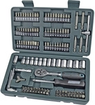 Br&uuml;der Mannesmann - Steckschl&uuml;sselsatz Metrisch 1/4' (6.3 Mm) 130teilig M29166