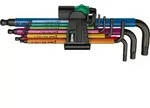 Winkelschl&uuml;sselsatz 950/9 Hex-plus Multicolour Innensechskant 9-tlg. - Wera