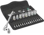 Wera - Metall-knarrensatz M. Umschalthebel 1/4'antrieb, 8100 Sa 8 Zyklop, Metrisch