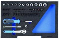 Steckschl&uuml;ssel-satz 1/4 In 1/2 L-boxx 136 Modul - Gedore