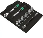 Steckschl.grt. 1/2' 13tlg. Zyklop Hybrid - Wera