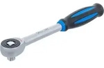 Bgs Technic - Umschaltknarre Mit Drehgriff Abtrieb Au&szlig;envierkant 12,5 Mm (1/2')