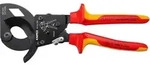 Knipex - 95 36 250 Kabelschneider Isol. Mehrk. Vde Schw. Lackiert 250 Mm