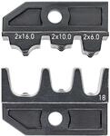 Knipex - 97 49 18 Crimpeinsatz Zwillingsaderendh&uuml;lsen 6 Bis 16 Mm&sup2; Passend F&uuml;r