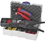 Knipex - 97 90 10 Crimpzange Aderendh&uuml;lsen 0.08 Bis 10 Mm2 Inkl. Abisolierzange,