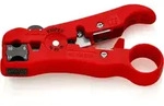 Knipex - 16 60 06 Sb Kabelentmanteler Geeignet F&uuml;r Koaxialkabel Rg59, Rg6, Rg7, Rg11