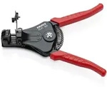 Knipex - Abisolierzange L.180mm Schwarz Lack.ku.-&uuml;berzug M.&ouml;ffnungsf.