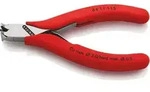 Knipex - Elektronikvornschn.l.115mm Form 1 Facette Nein Spiegelpol.ku.-&uuml;berzug