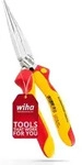 Wiha Flachrundzange Professional Electric Mit Schneide Gerade Form 200 Mm Zange F&uuml;r