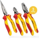 Wiha Zangen Set F&uuml;r Elektriker (38637) 3-tlg. I Universal Kombizange 180mm +