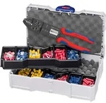 97 90 26 Crimpzangen-set 301teilig Isolierte Kabelschuhe, Isolierte...