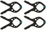 Wolfcraft - Federzwinge Microfix Spannweite 30 Mm 4 St&uuml;ck Zangen & Seitenschneider