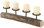 Boltze Kerzenstnder Tempe Kerzenhalter F&uuml;r 4 Kerzen Dekoration Esstisch