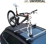 Menabo Bike Pro Silberner Dachgep&auml;cktr&auml;ger Fahrradhalterung