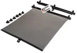 Alca&reg; Auto-sonnenrollo 2 X 52 X 55 Cm Autofenster Sonnenblende Uv Schutz Mit