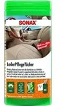 Sonax Leder Pflege T&uuml;cher 25 Stk In Box Reinigungs Tuch F&uuml;r Glattleder