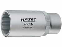 Hazet - Einspritzdüsen-Werkzeug 4555N Vierkant hohl 12,5 mm (1/2 Zoll) Außen-D